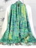 Double-sided Oil Painting Design Fashion Scarf